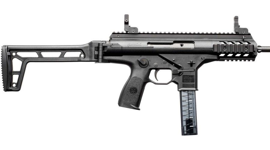 Neue Maschinenpistole Beretta PMX Rechte Seite der Beretta PMX Maschinenpistole