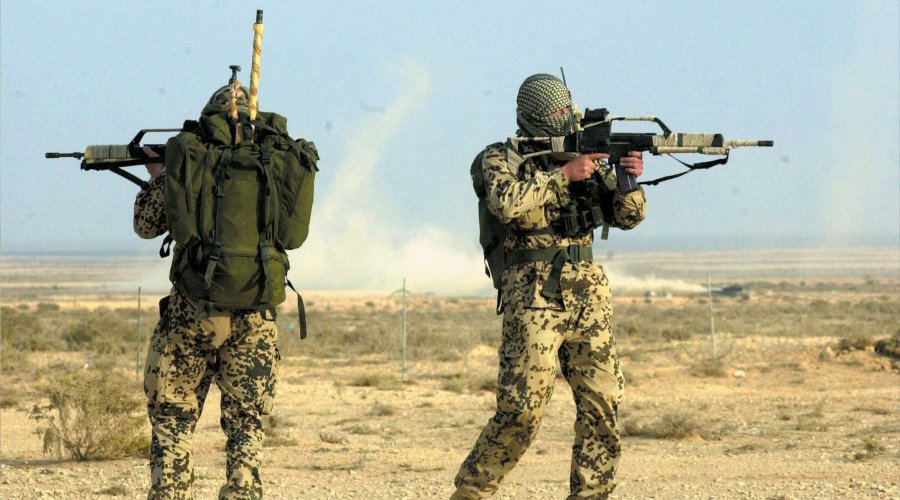 20 Jahre KSK Mitglieder eines KSK-Sniperteams in Afghanistan.
