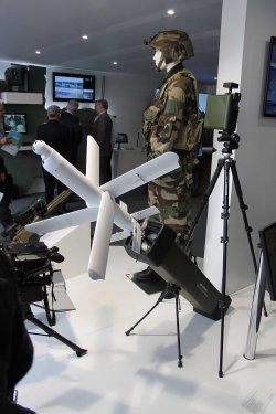 Flugkörper THALES Hero 30 auf der Eurosatory 2016