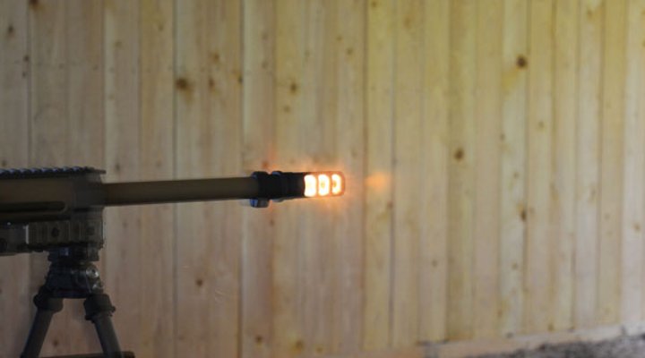 G29 Gewehr der Bundeswehr im Test Mündungsböitz des G29