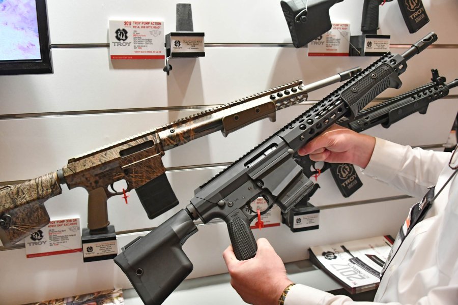 TROY Pump Action Rifle 2017
