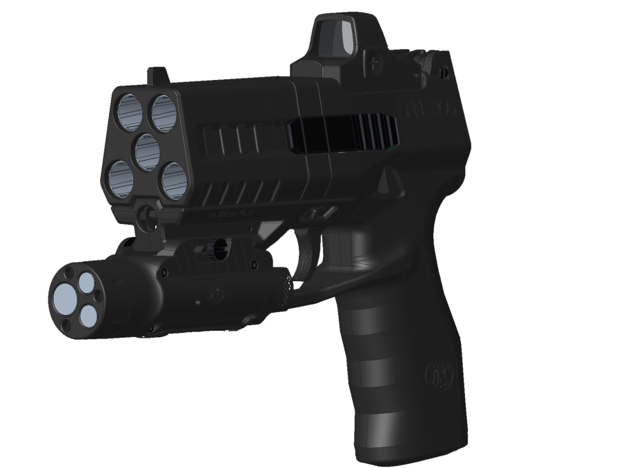 MILIPOL 2021: FN neues "Less Lethal"-Tool Smart ProtectoR Smart ProtectoR FN MILIPOL 2021