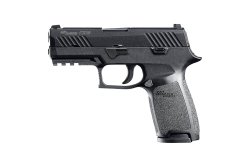 SIG Sauer P320-M18: Die neue Dienstpistole des United States Marine Corps SIG Sauer P320 Compact in linker Seitenansicht.