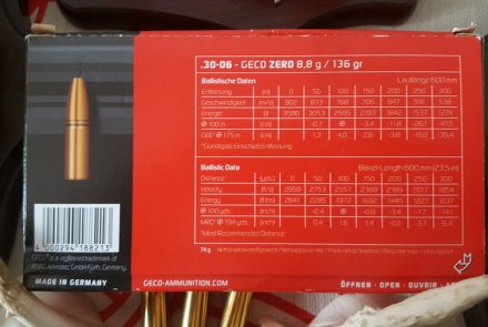 GECO Zero bleifreie Jagdmunition im User-Test Eigenschaften der GECO ZERO Patronen