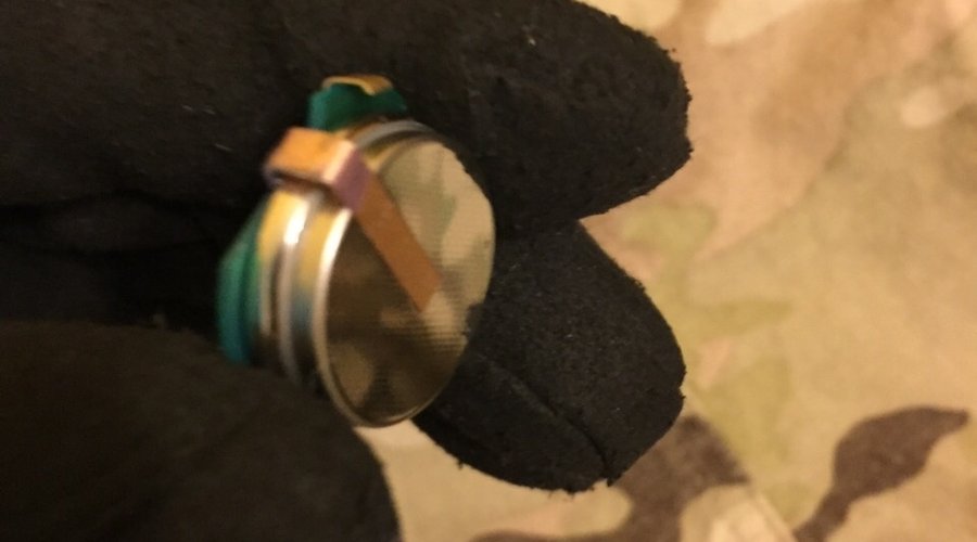 Knopfzelle am LP Guard