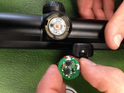 Leuchtpunkt-Automatik LP Guard im User-Test Einbau im Zielfernrohr des LP Guards