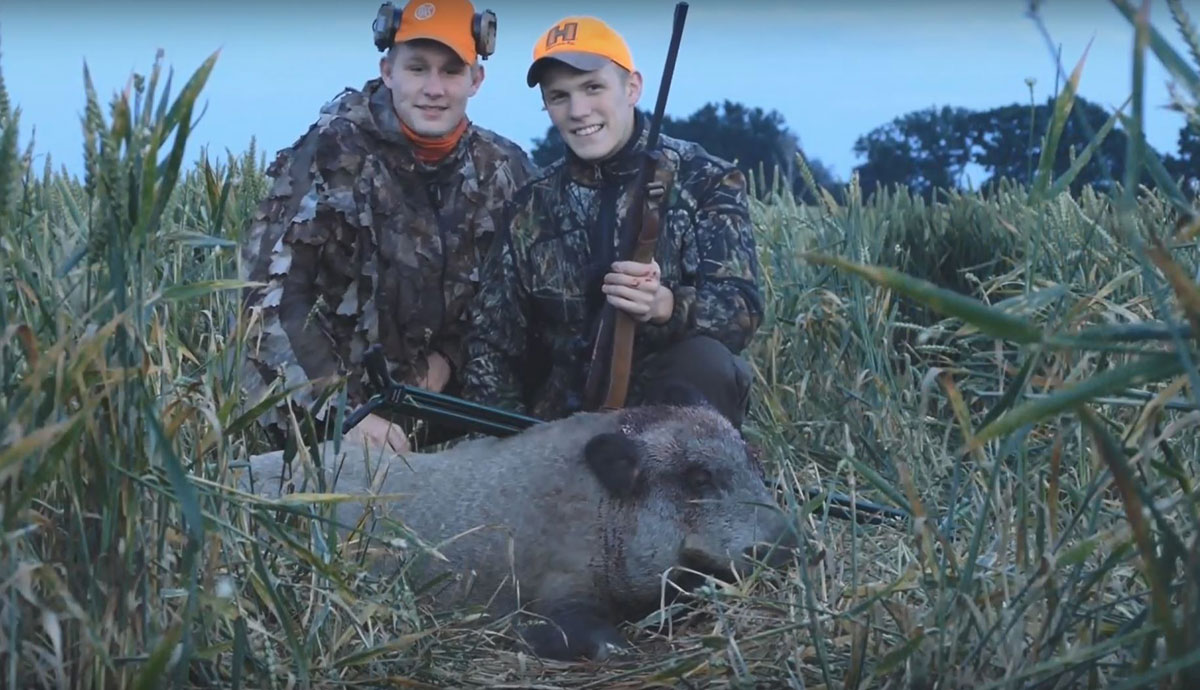 jagd-news: Tom von Jäger TV: Pirschjagd auf Schwarzwild am Weizenfeld