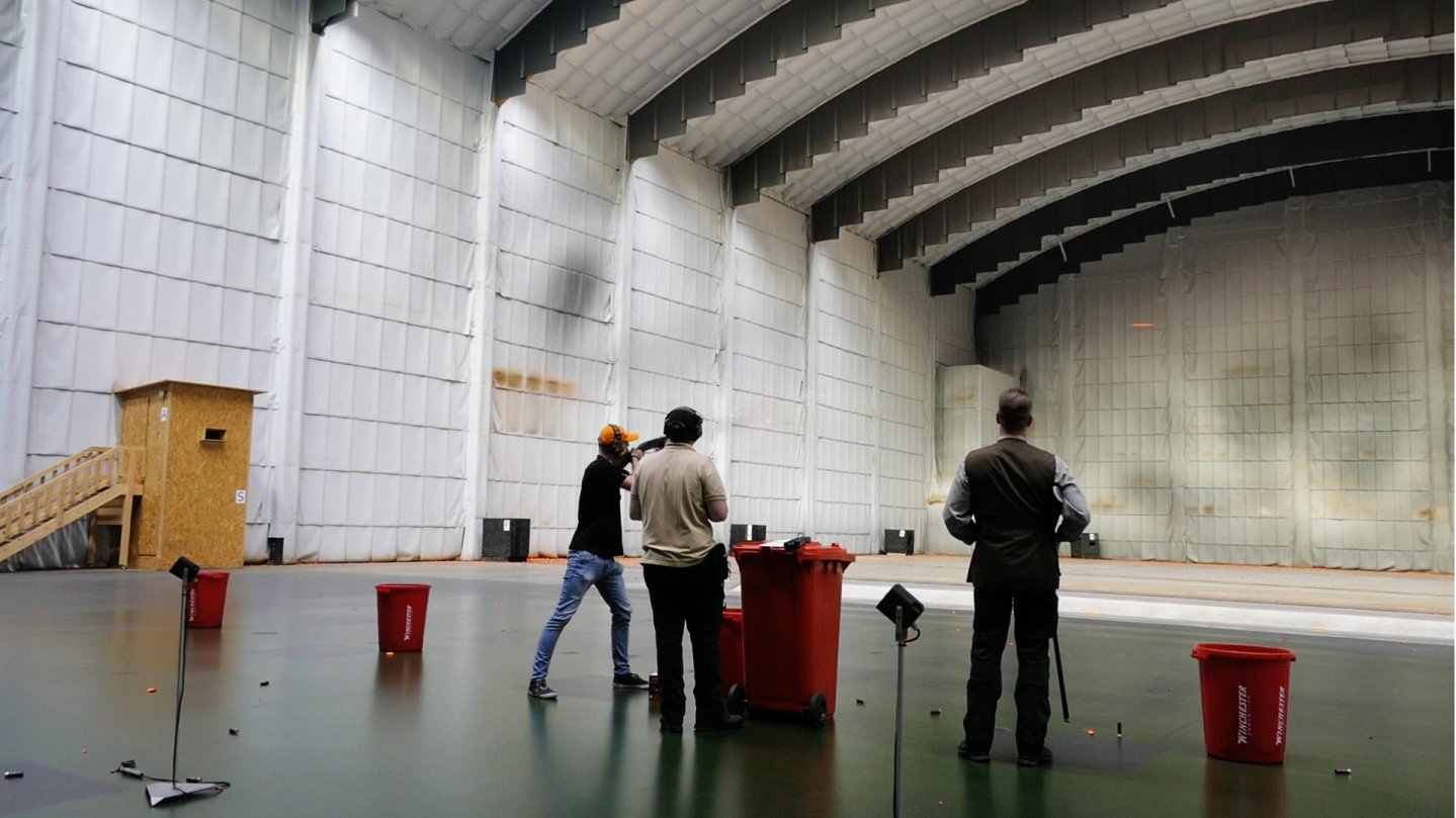 Tom von Jäger TV beim Swarovski Pirsch-Cup 2017 Flintenschießen im MSZU beim Swarovski Pirsch Cup