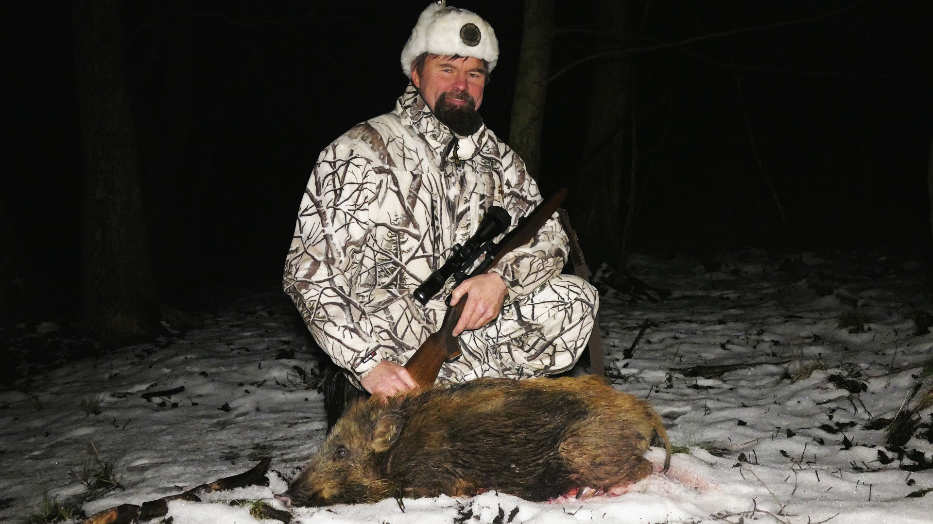 jagd-news: Wildschweinjagd im Winter mit Tom von Jäger TV