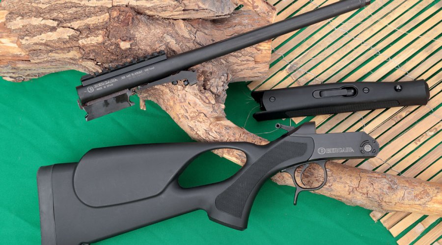 Bergara BA13 TD im zerlegten Zustand