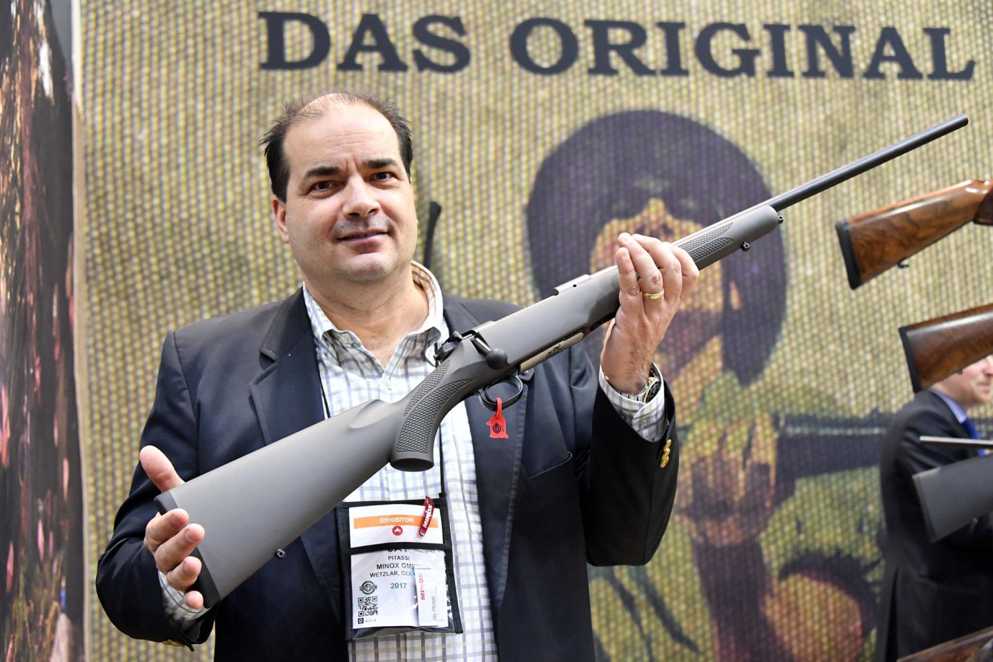 Der Allgäuer Waffenbauer Mauser auf der SHOT Show 2017 Mauser M 12 Extreme mit Synthetikschaft auf der SHOT Show 2017