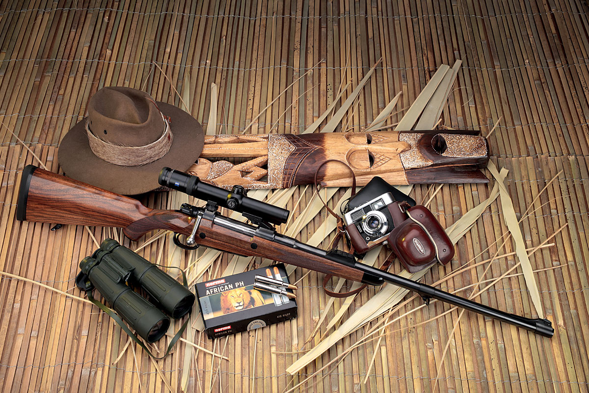 mauser: Test: Mauser M 98 Magnum Repetierbüchse in .416 Rigby