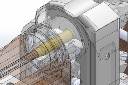 Pedersoli Sharps Technische Zeichnung der Randfeuerversion
