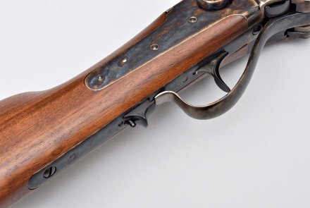 Pedersoli Sharps Small Game Sicherung des Ladehebels