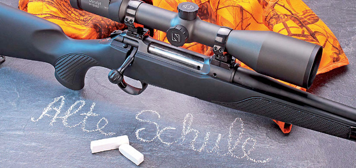 sauer: S 101 - Repetierbüchse der alten Schule von Sauer