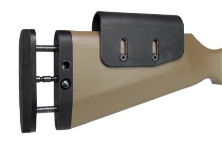 Kleinkaliber-Repetierbüchse VOERE K15A Einstellbarer Hinterschaft der VOERE K15A