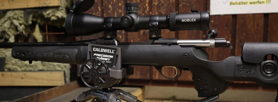 Anschütz 1782 GRS Bifrost im jagdlichen Test: Der Lauf schießt, der Schaft trifft Anschütz 1782 GRS Bifrost mit einem Noblex NZ8-Zielfernrohr.