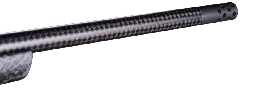 Erweiterung der Bergara B14-Repetierbüchsen-Serie bei Leader Trading: Die B14² CIMA CF Lauf der Bergara B14² CIMA CF.