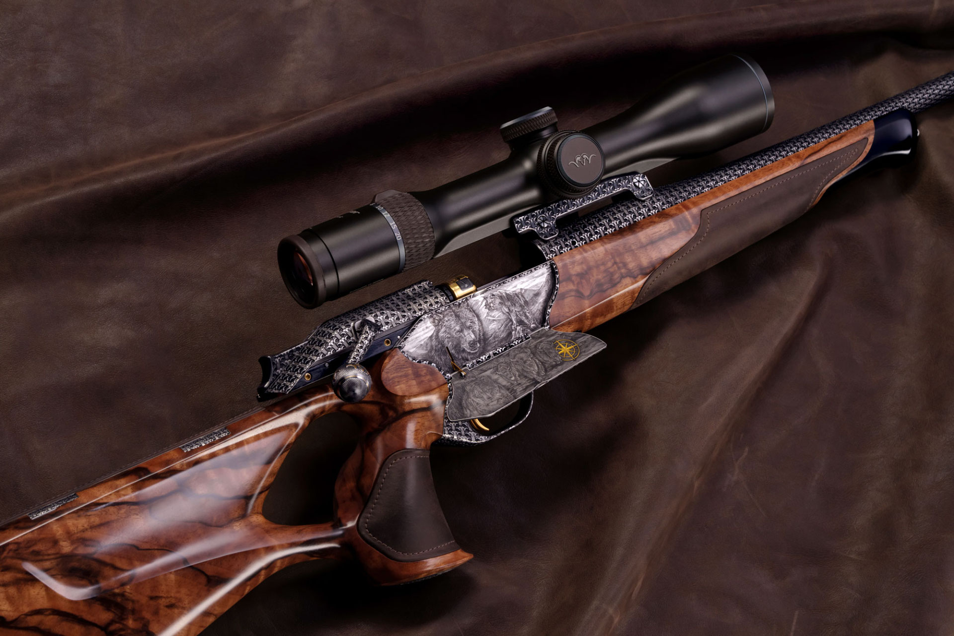 blaser: Blaser Sondermodell R8 300000 "The Wild Planet" − aufwendig graviertes Einzelstück aus dem Custom Shop mit hohem technischen und künstlerischen Anspruch