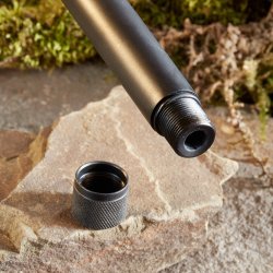 Alles dran? Die günstige Brenner BR 20 Repetierbüchse für die Jagd im Test Brenner BR 20 Repetierbuechse fuer die Jagd Muendungsgewinde Detail