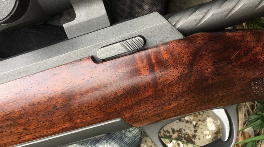 Verschlussentriegelung der Browning X Bolt Pro Hunter G5