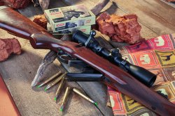 CZ 550 Magnum in der Praxis: Zylinderverschluss-Repetierer in .375 H&H und .416 Rigby Magazin der CZ 550 Magnum.