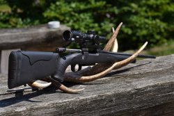 Limited Edition im Video: Die CZ 557 Ranger Repetierbüchse im Kaliber .308 Winchester CZ 557 Ranger von der rechten Seite. Die verstellbare Schaftbacke sichtbar.