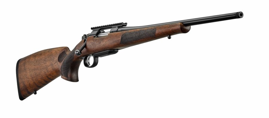 Limited Edition im Video: Die CZ 557 Ranger Repetierbüchse im Kaliber .308 Winchester Die Walnuss-Edition der CZ 557 Wanger von vorne links.