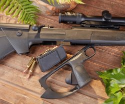 Im ausführlichen Test: Dentler DR21 – ultra-kurzer Repetierer mit Handspannung Magazin der Dentler DR21 im Detail in offener Waffe.