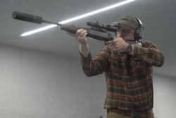 Gero Wiese im Schießkino