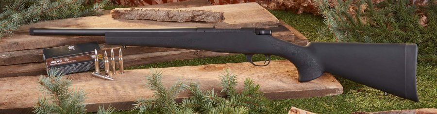 Howa M 1500 Heavy Barrel von WAIMEX im Test: Was kann die jagdliche Repetierbüchse für unter 1.000,- Euro? Howa M 1500 Heavy Barrel von links.