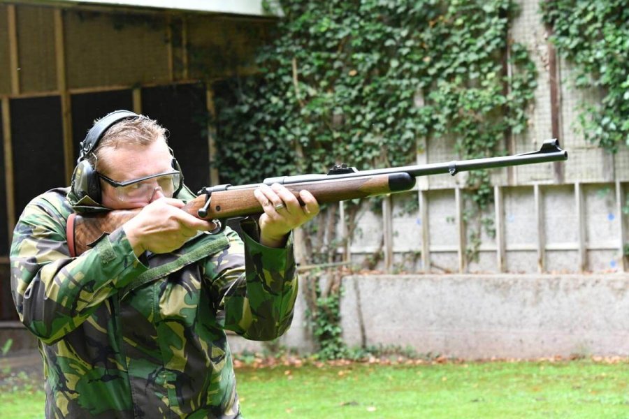 Kimber 8400 Caprivi Großwild-Büchse Schießtest: Kimber 8400 Caprivi