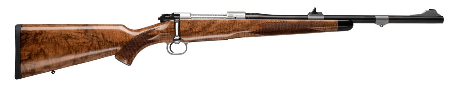 Neuheiten bei Mauser: M98 Magnum Big Five, Mauser 12 in der DWM-Version und neue Mauser 18-Varianten Mauser 12 DWM von rechts.