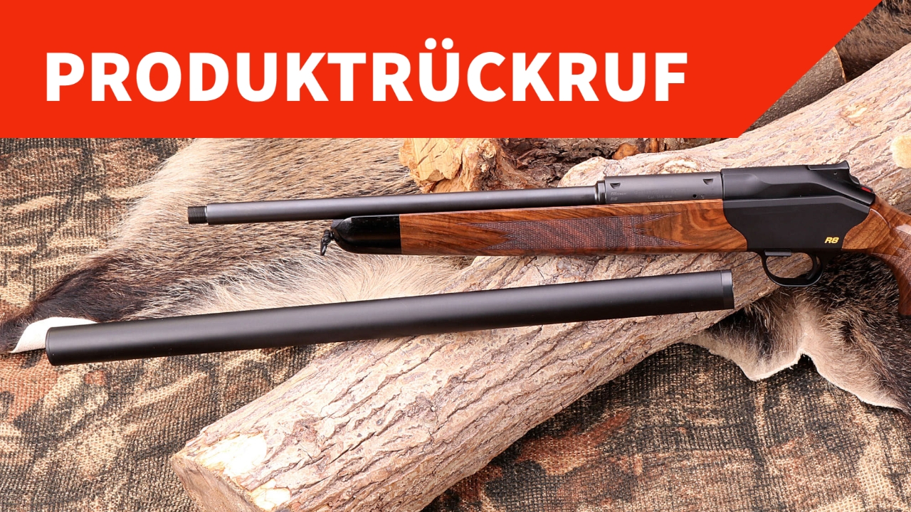 blaser: Produkt-Rückruf: "Korrosion bis hin zu Lochfraß" bei den ISD-Schalldämpfern der Blaser R8- und Sauer S404-Modellreihen "Silence"