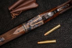 RIGBY Rising Bite − Erste Doppelbüchse im Kaliber .577 Nitro Express nach 112 Jahren Widmung für den Elefanten Satao