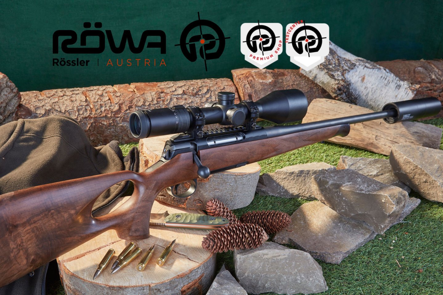 Büchsen selbst testen: Rössler RÖWA launcht Programm mit Premium-Shops und Testcentern Rössler RÖWA Signature in der Variante Luxus Loch.