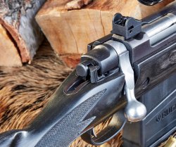 Ruger Scout Rifle: Zylinderverschluss-Repetierer in .308 Winchester im Test – Eine für Alles? Drei-Stellungs-Sicherung des Ruger Scout Rifle.