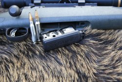 Savage 110 Hog Hunter 2.0, Zylinderverschluss-Repetierer in .308 Winchester Savage 110 Hog Hunter mit abnehmbares Stahlmagazin.