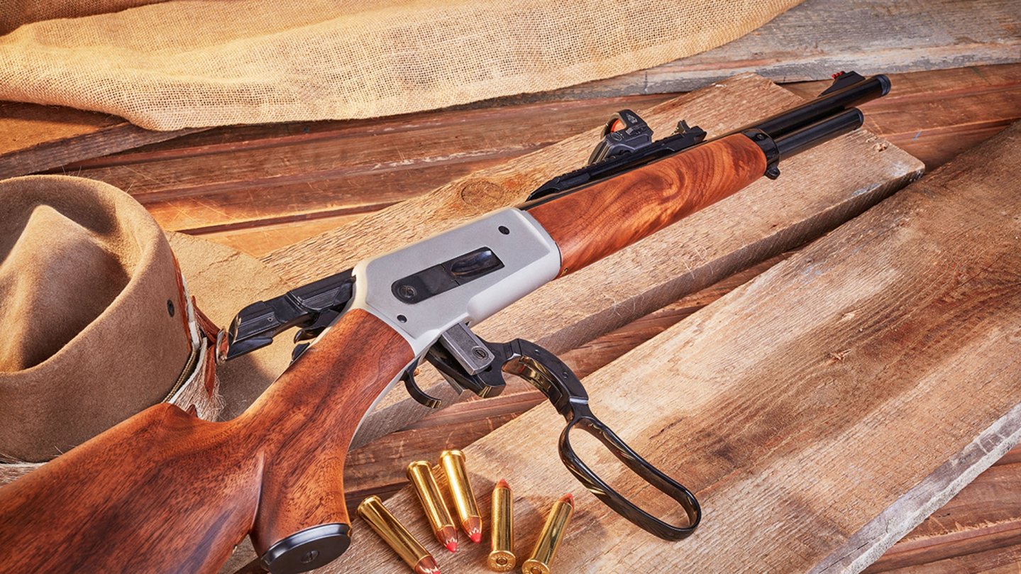 Die 1886/71 Boarbuster Evolution − ein moderner Unterhebelrepetierer von Pedersoli in .45-70 Government für die Drückjagd auf Schwarzwild Der Unterhebel der Pedersoli 1886/71 Boarbuster Evolution