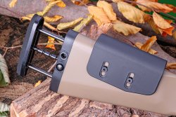 Test: VOERE S16 in .223 Remington Schaftkappe der VOERE S16