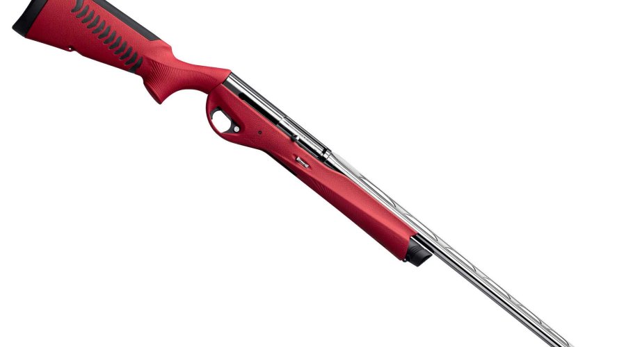 Benelli Concept Guns Übersicht Benelli Vinci mit rotem Lederschaft