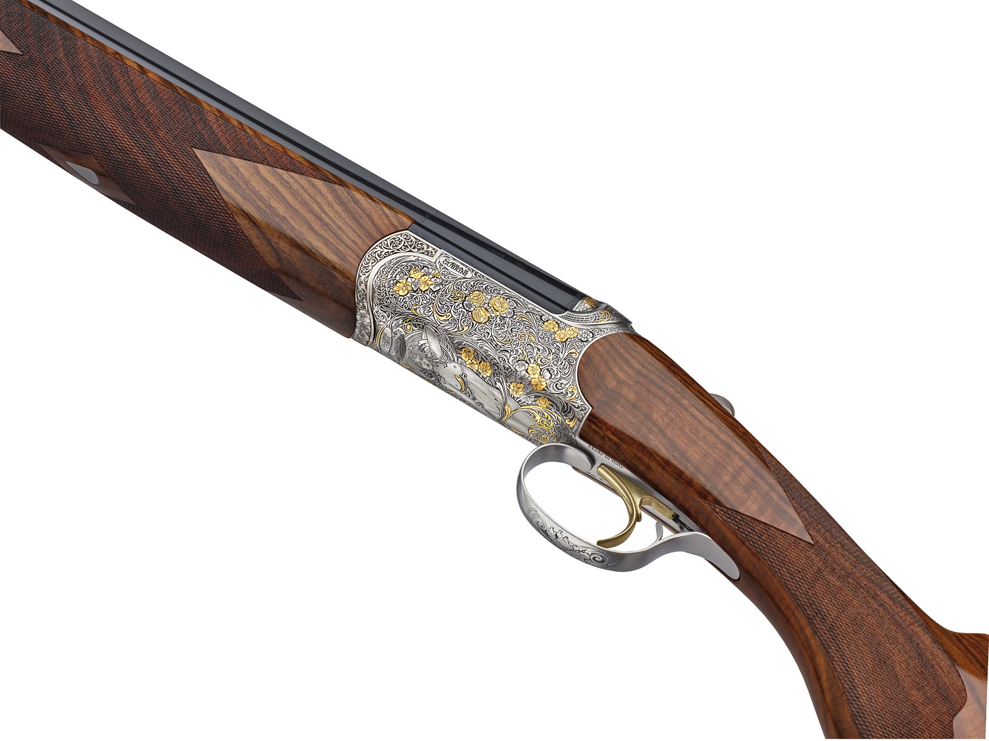 caesar-guerini: Bockflinte Caesar Guerini Ellipse Curve Gold im Kaliber 20