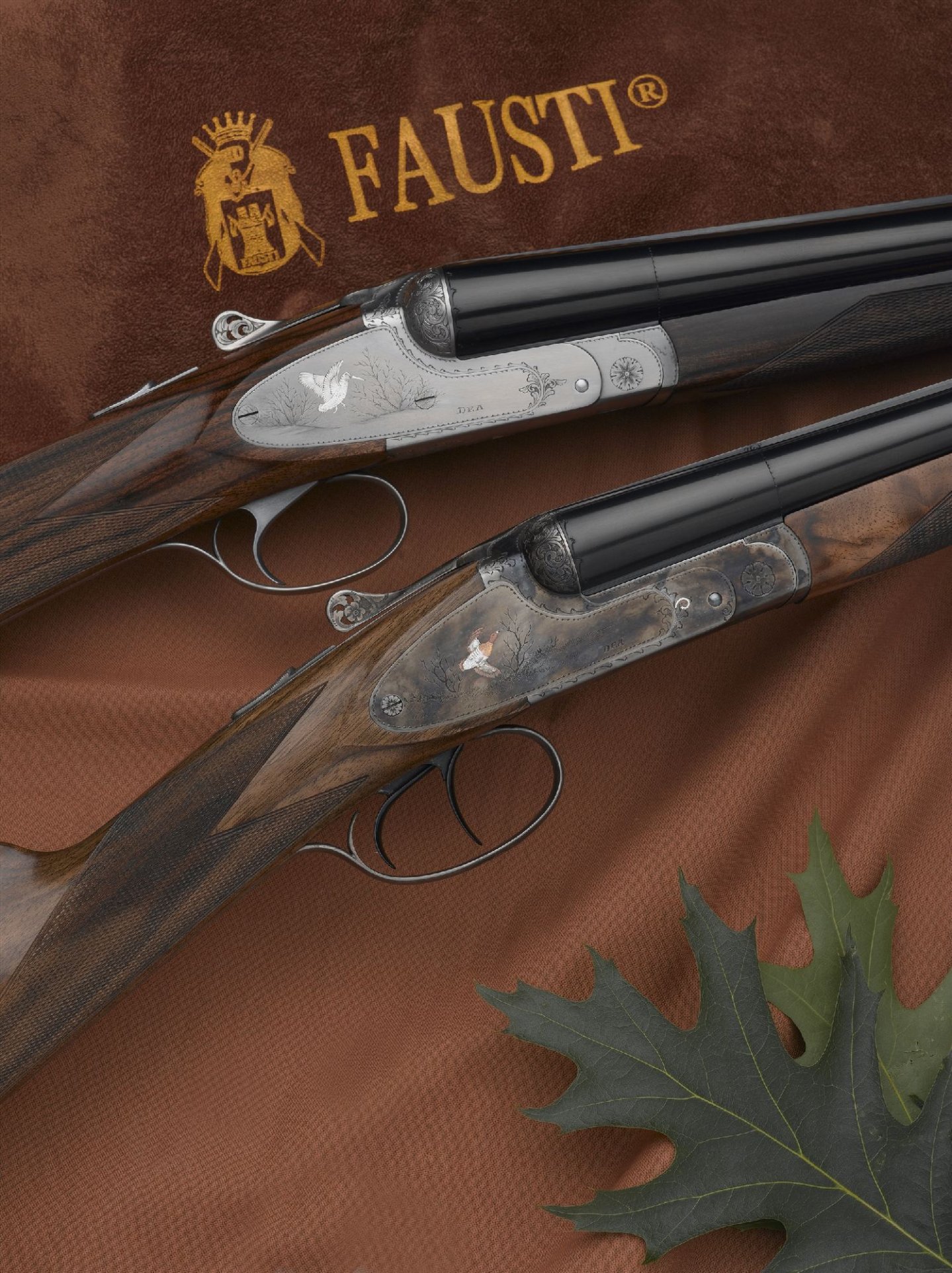 Doppelflinte FAUSTI Dea SL "Dedicata alla Regina" für die Jagd Doppelflinte FAUSTI Dea SL für die Jagd