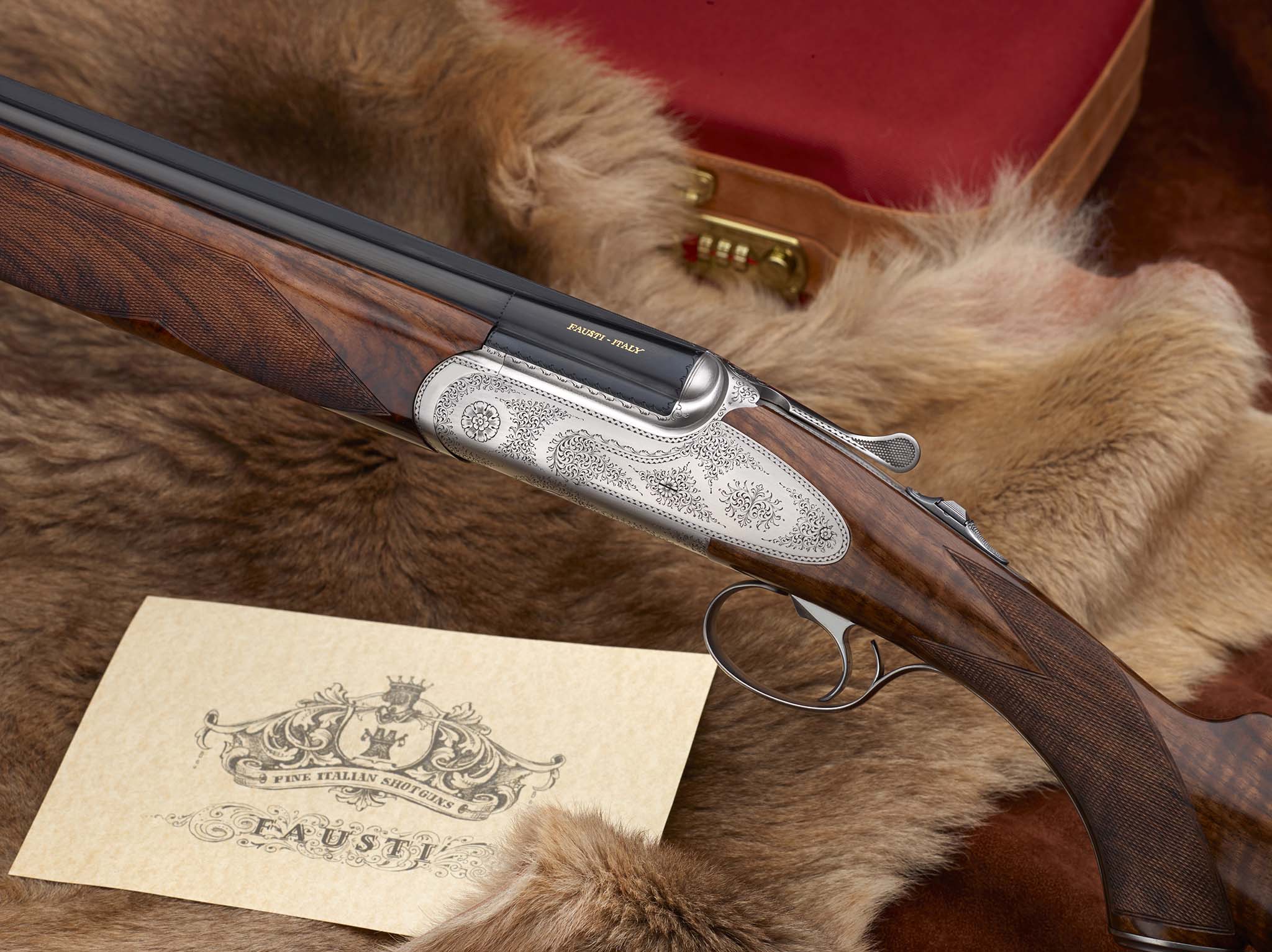 fausti: Die neue Bockdoppelflinte Fausti Italyco auf der IWA 2015