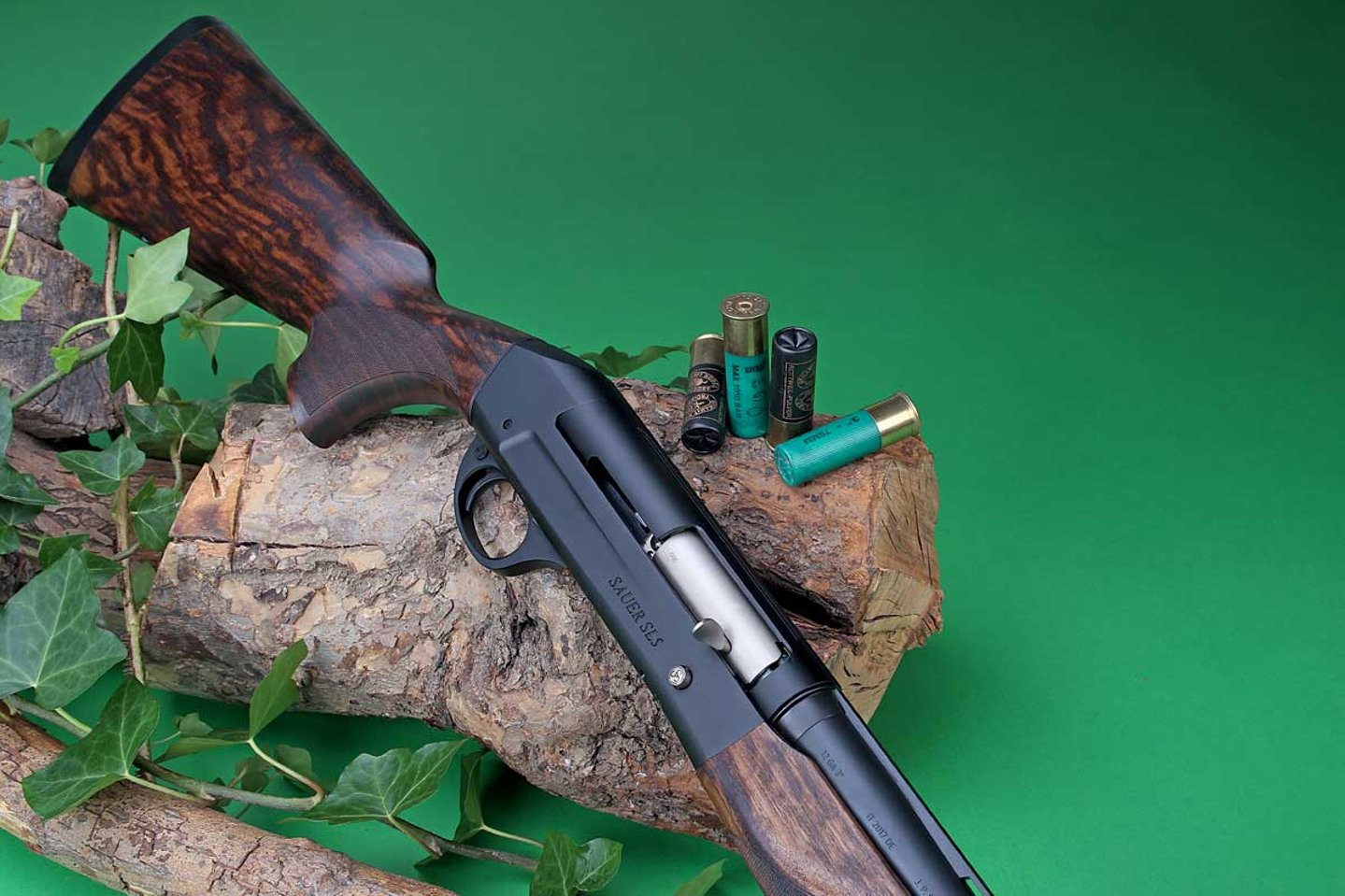 SAUER SL 5 Select Selbstladeflinte mit Pistolengriff und Fischhautkontaktfläche.