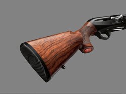 Benelli Beccaccia Supreme: Flinte für die Pirschjagd Schaft des Benelli Beccaccia Supreme aus Nussbaumholz