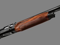 Benelli Beccaccia Supreme: Flinte für die Pirschjagd Vorderschaft der halbautomatischen Flinte Benelli Beccaccia Supreme