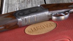 Bockflinte Fausti Italyco Basküle der Fausti Italyco mit handgefertigten Gravuren