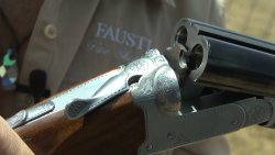 Fausti Dea im Kaliber .410 Basküle der Doppelflinte