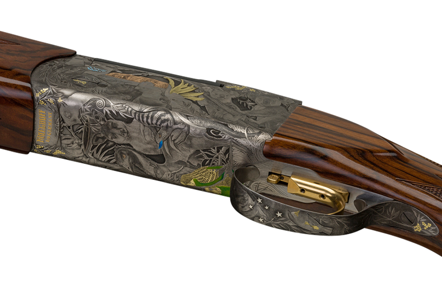 Krieghoff Waffe des Jahres 2016:K-80 "Australien" Krieghoff Waffe des Jahres 2016 Unterseite